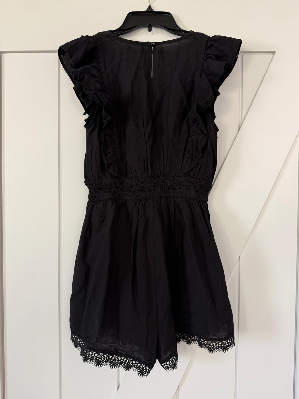 Cupshe Clover Black Ruffle Romper - Picture 6 of 10